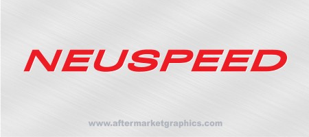 Neuspeed Decals - Pair (2 pieces)